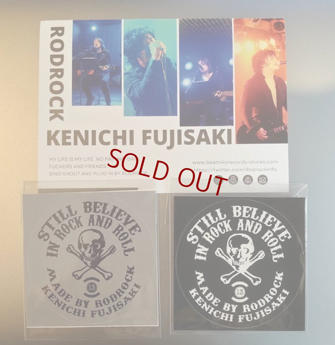 画像1: RODROCK Postcard & Stickers Set (1)