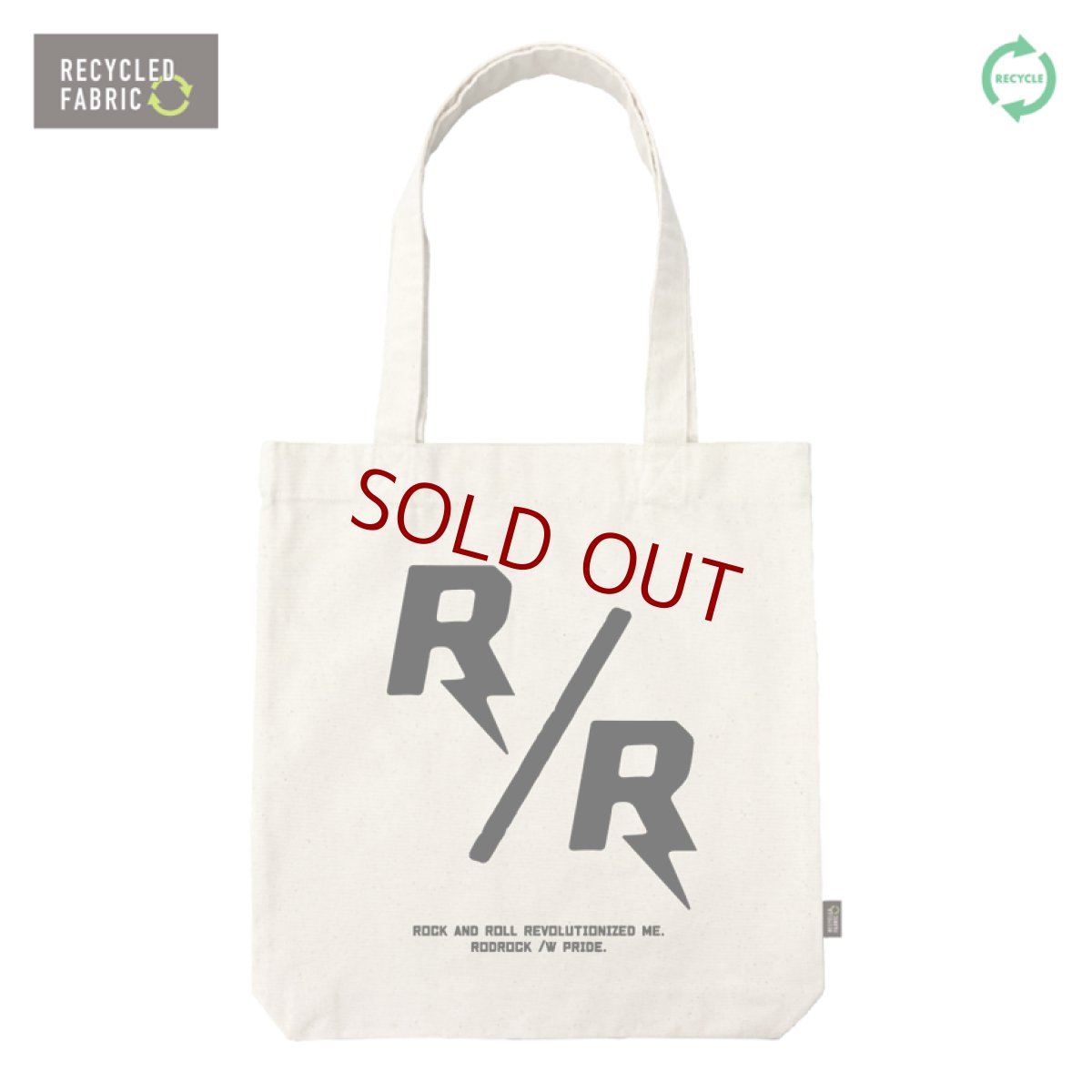 画像1: 【受注生産】RODROCK RECYCLE TOTE BAG (1)